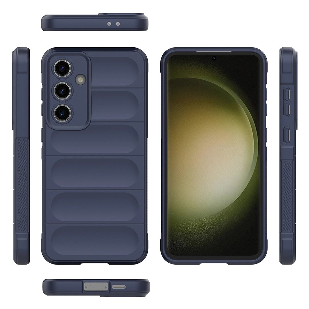 Galaxy Uyumlu S25 FE Kılıf Esnek TPU Oyuklu Arka Yüzey Tasarımlı Zore Etnik Silikon Kapak