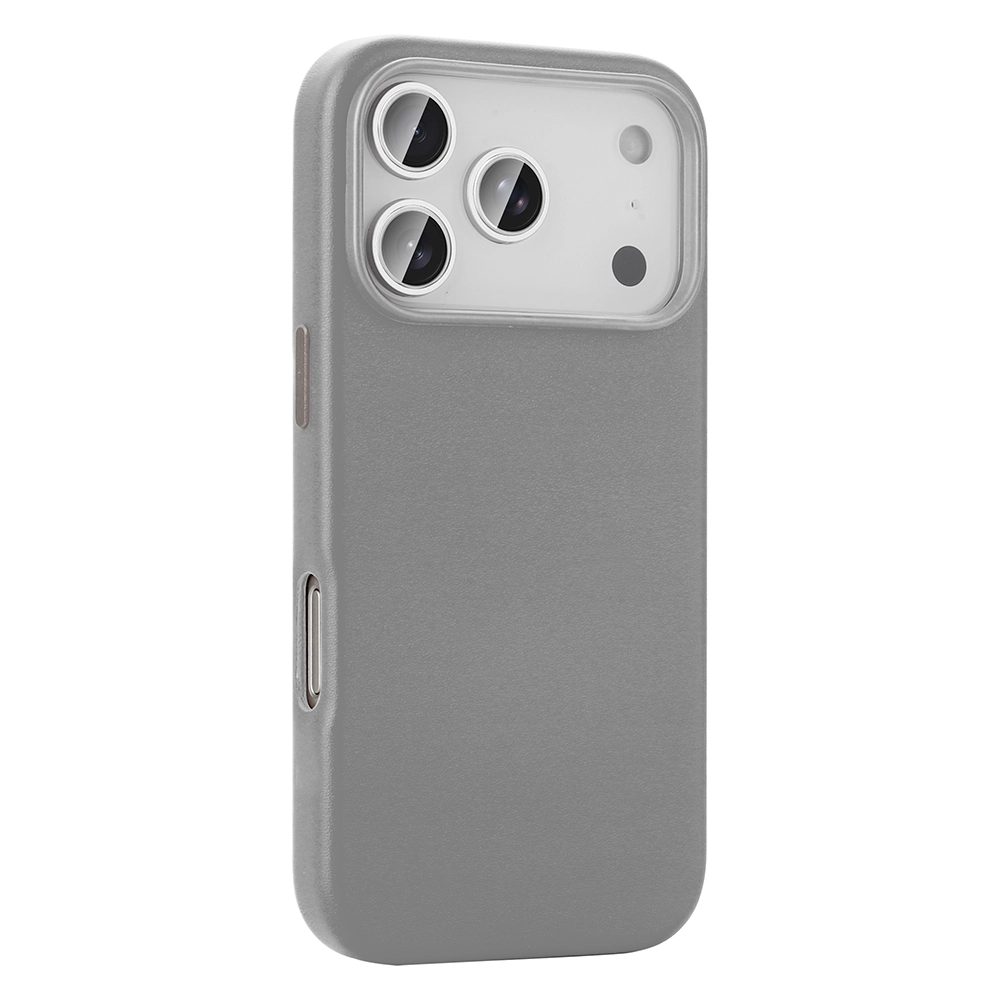 iPhone Uyumlu 17 Pro Kılıf M-safe Şarj Özellikli PU Deri Görünümlü Zore Kupra Kapak