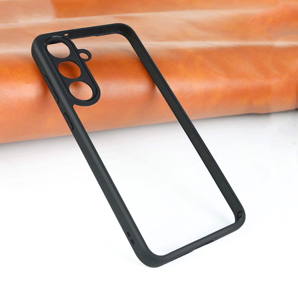 Galaxy Uyumlu S25 FE Kılıf Kamera Korumalı Şeffaf Arka Yüzey Zore New Roll Kapak