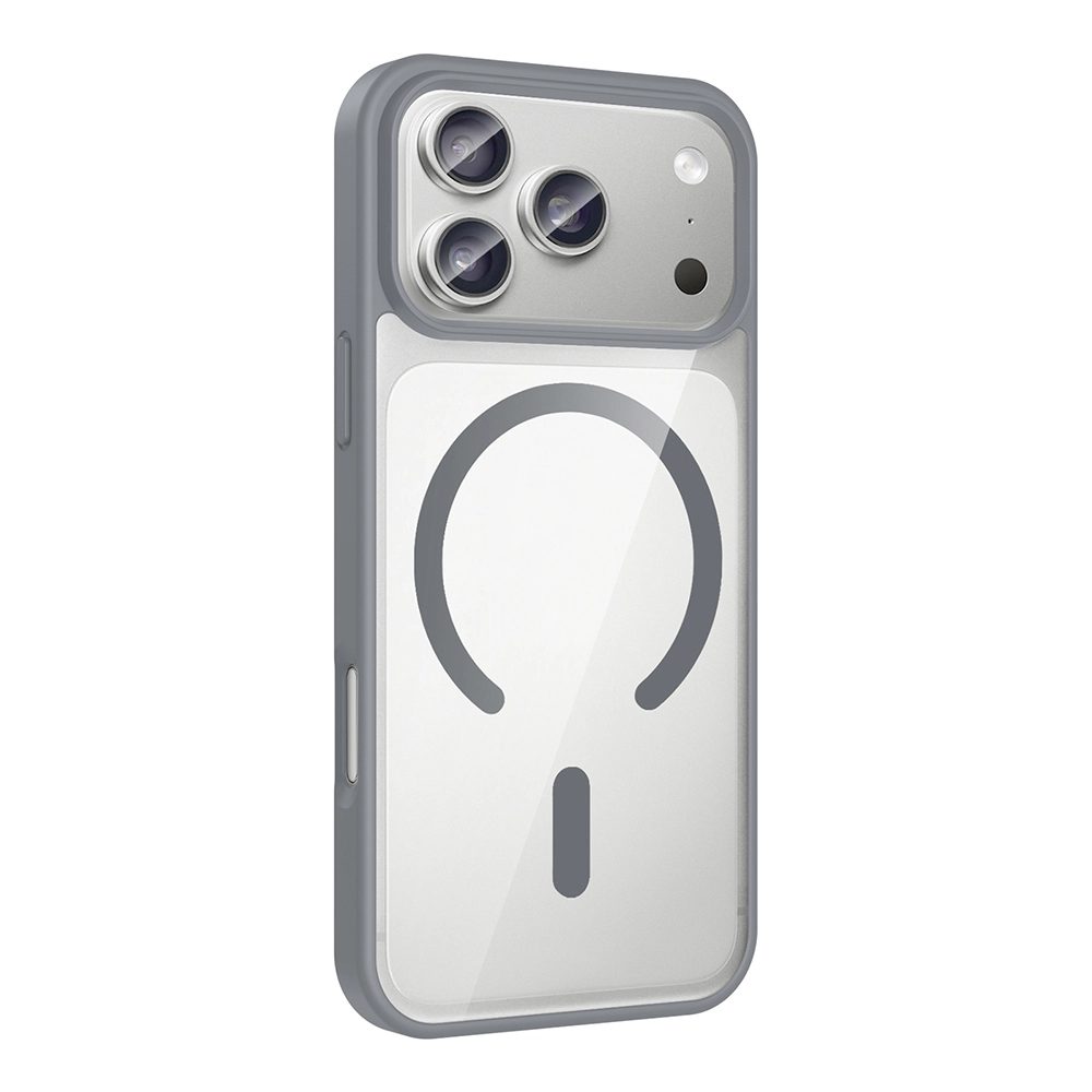 iPhone Uyumlu 17 Pro Kılıf M-safe Wireless Şarj Özellikli Silikon Zore Ege Kapak