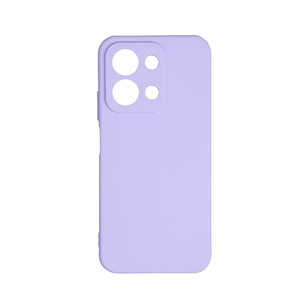 Xiaomi Uyumlu  Redmi 15C 4G Kılıf Zore Biye Silikon-Lila
