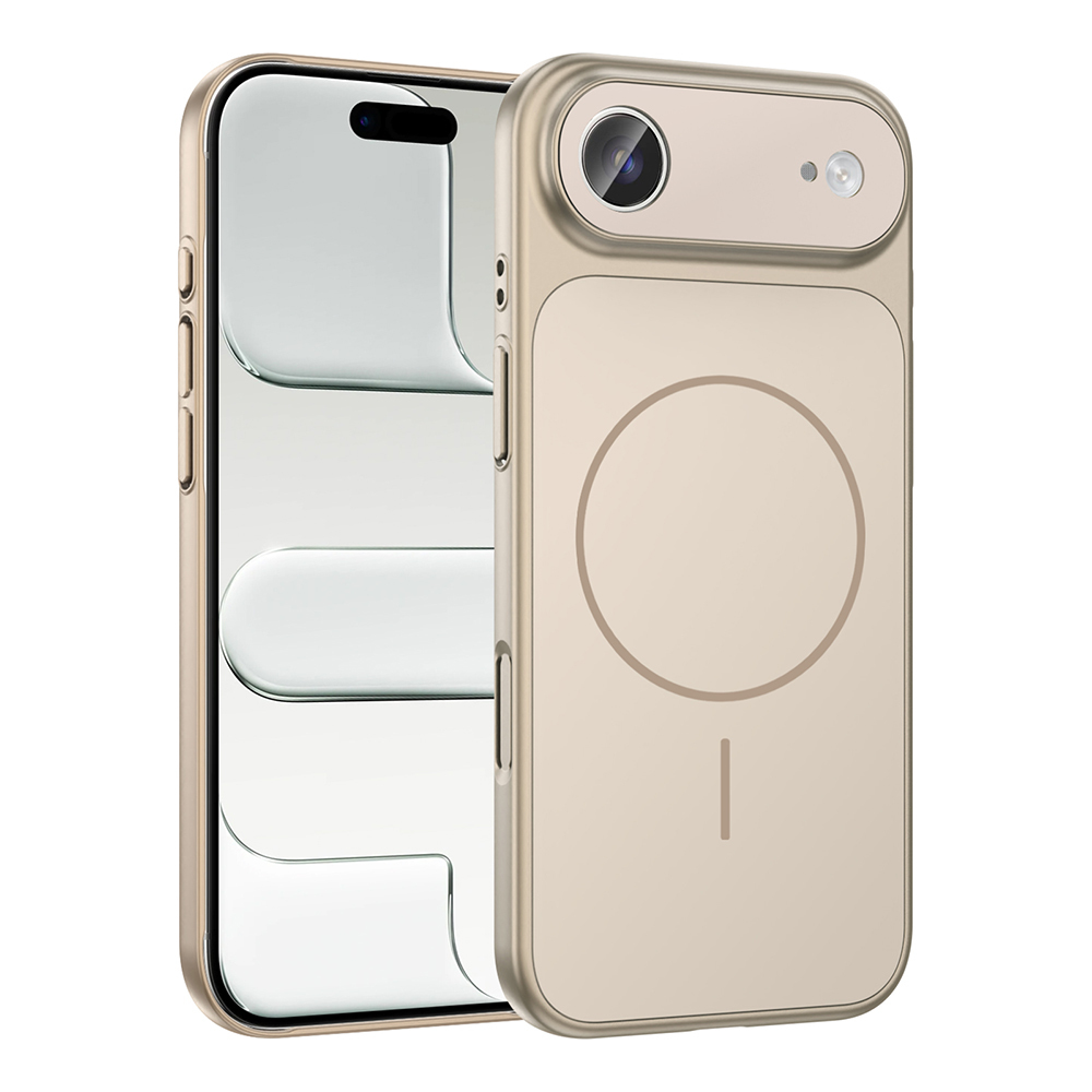 iPhone Uyumlu 17 Air Kılıf Zore M-Safe Şarj Özellikli Kamera Korumalı Formen Kapak