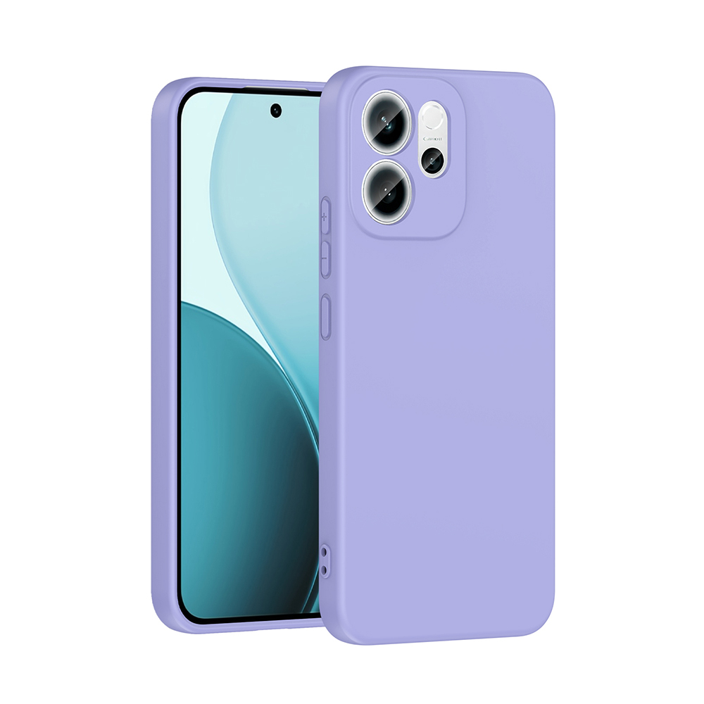 Oppo Reno 14F 5G Kılıf Zore Mara Lansman Kapak-Lila