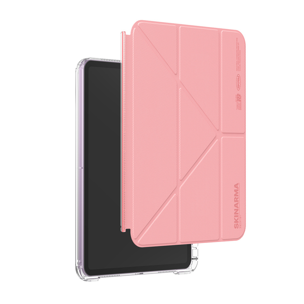 iPad Uyumlu Air 11 2024 Kılıf Skinarma Kalemlikli Arkası Şeffaf Standlı Magnetik Zeta Kılıf