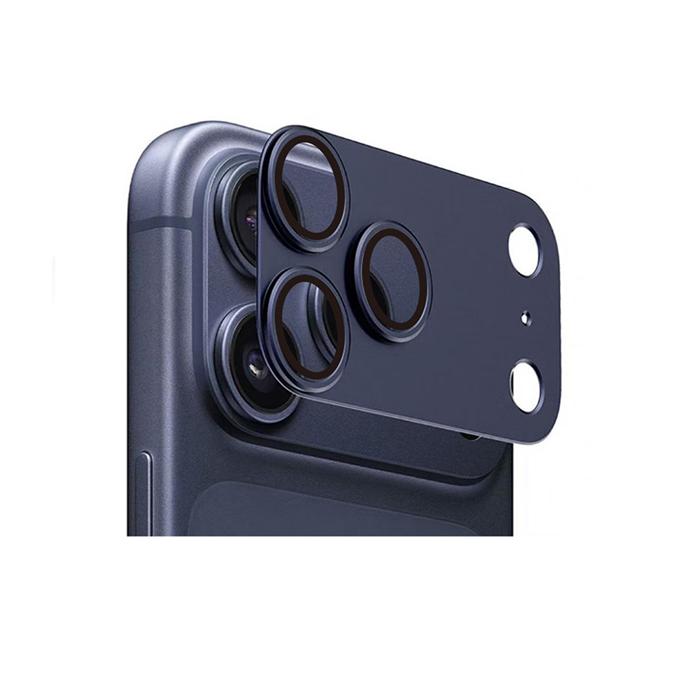 iPhone Uyumlu 17 Pro Zore CL-20 Kamera Lens Koruyucu-Lacivert