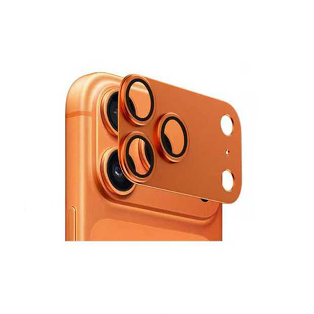 iPhone Uyumlu 17 Pro Zore CL-20 Kamera Lens Koruyucu-Turuncu