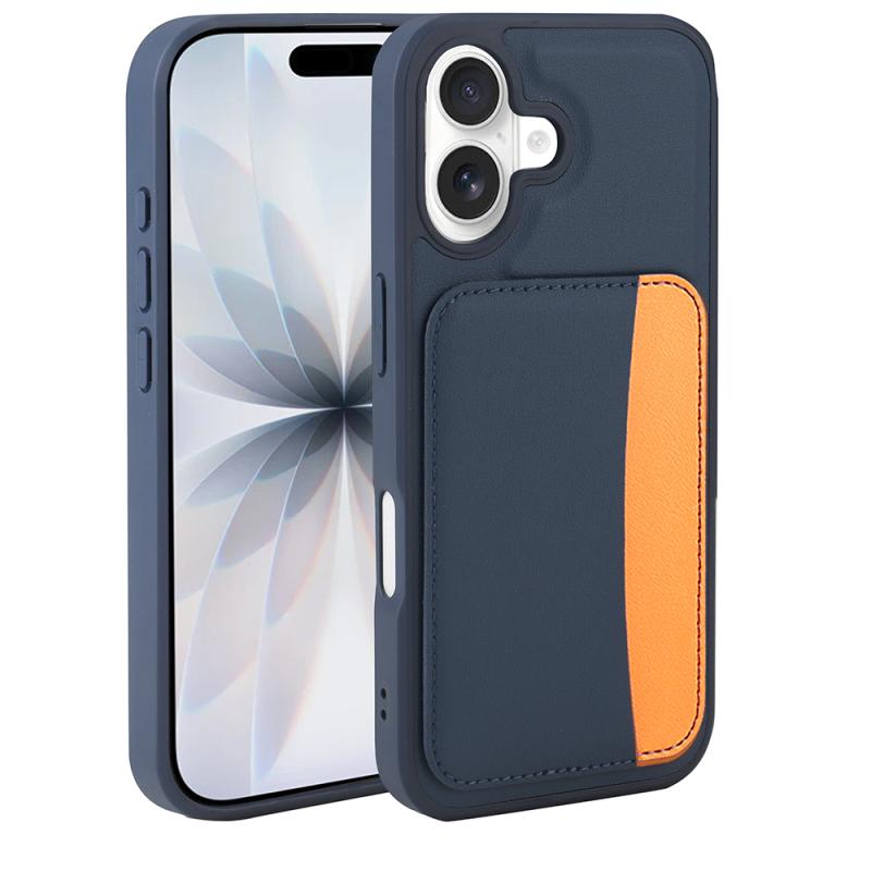 iPhone Uyumlu 17 Kılıf Kartlıklı Zore X-Kart Silikon Kapak