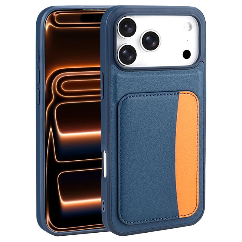 iPhone Uyumlu 17 Pro Max Kılıf Kartlıklı Zore X-Kart Silikon Kapak