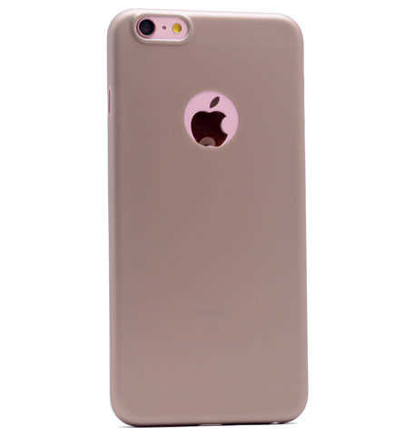 iPhone Uyumlu 7 Kılıf Zore 1.Kalite PP Silikon-Gold