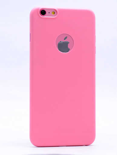 iPhone Uyumlu 7 Kılıf Zore 1.Kalite PP Silikon-Pembe