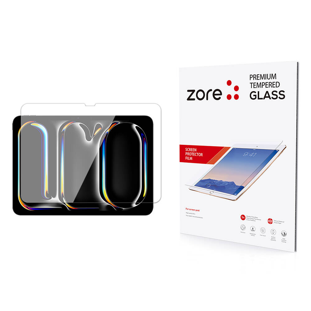 iPad Uyumlu Pro 11 2025 M5 Zore Temperli Cam Ekran Koruyucu