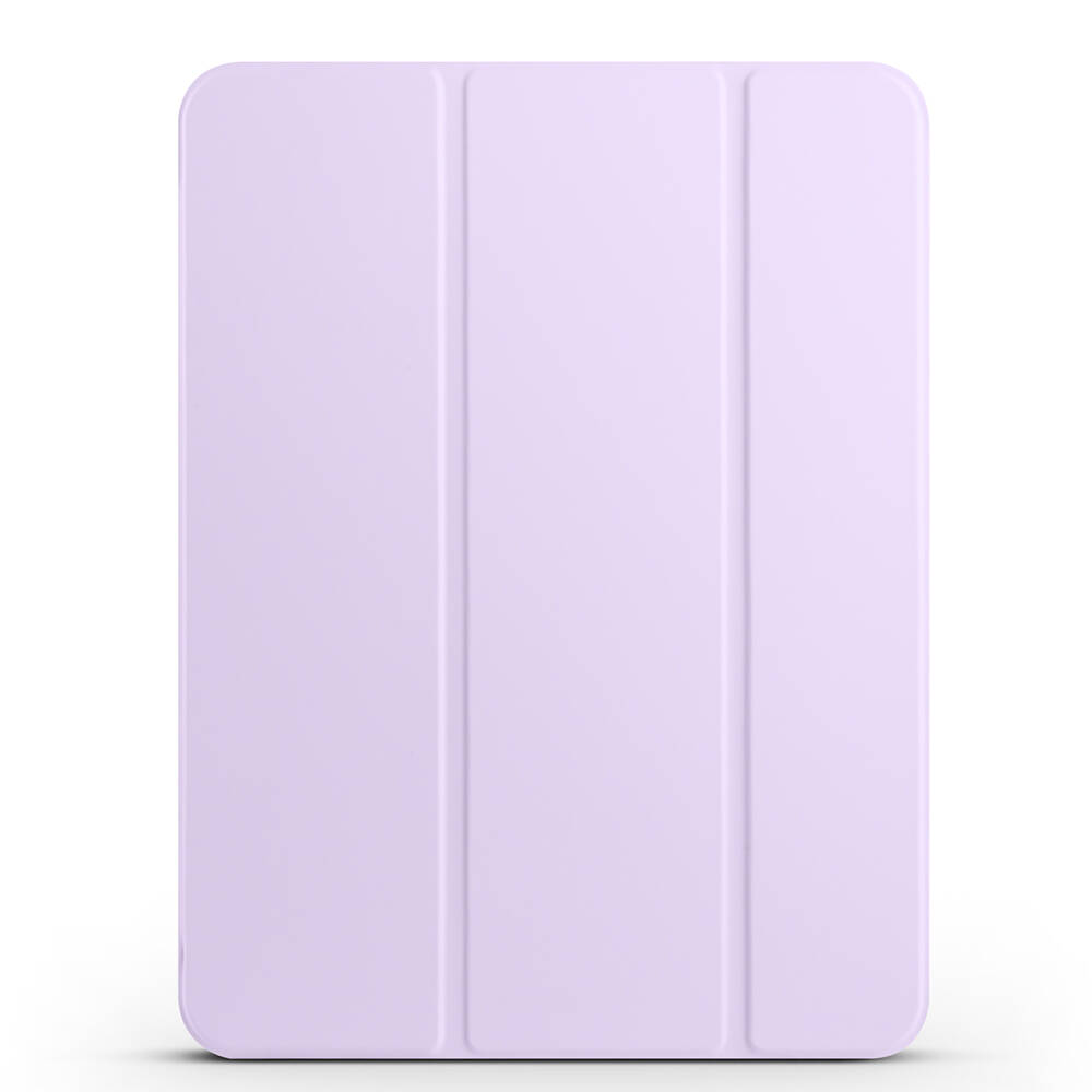 iPad Uyumlu Pro 11 2025 M5 Zore Smart Cover Kalem Bölmeli Standlı 1-1 Kılıf-Lila