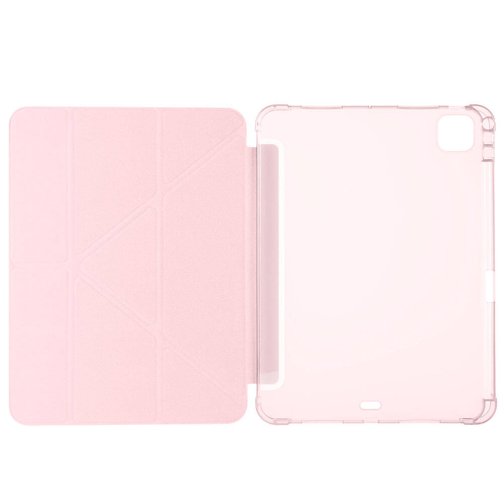 iPad Uyumlu Pro 11 2025 M5 Kılıf Zore Tri Folding Kalem Bölmeli Standlı Kılıf