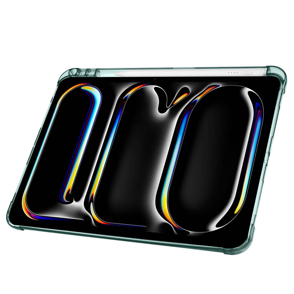 iPad Uyumlu Pro 11 2025 M5 Kılıf Zore Tri Folding Kalem Bölmeli Standlı Kılıf