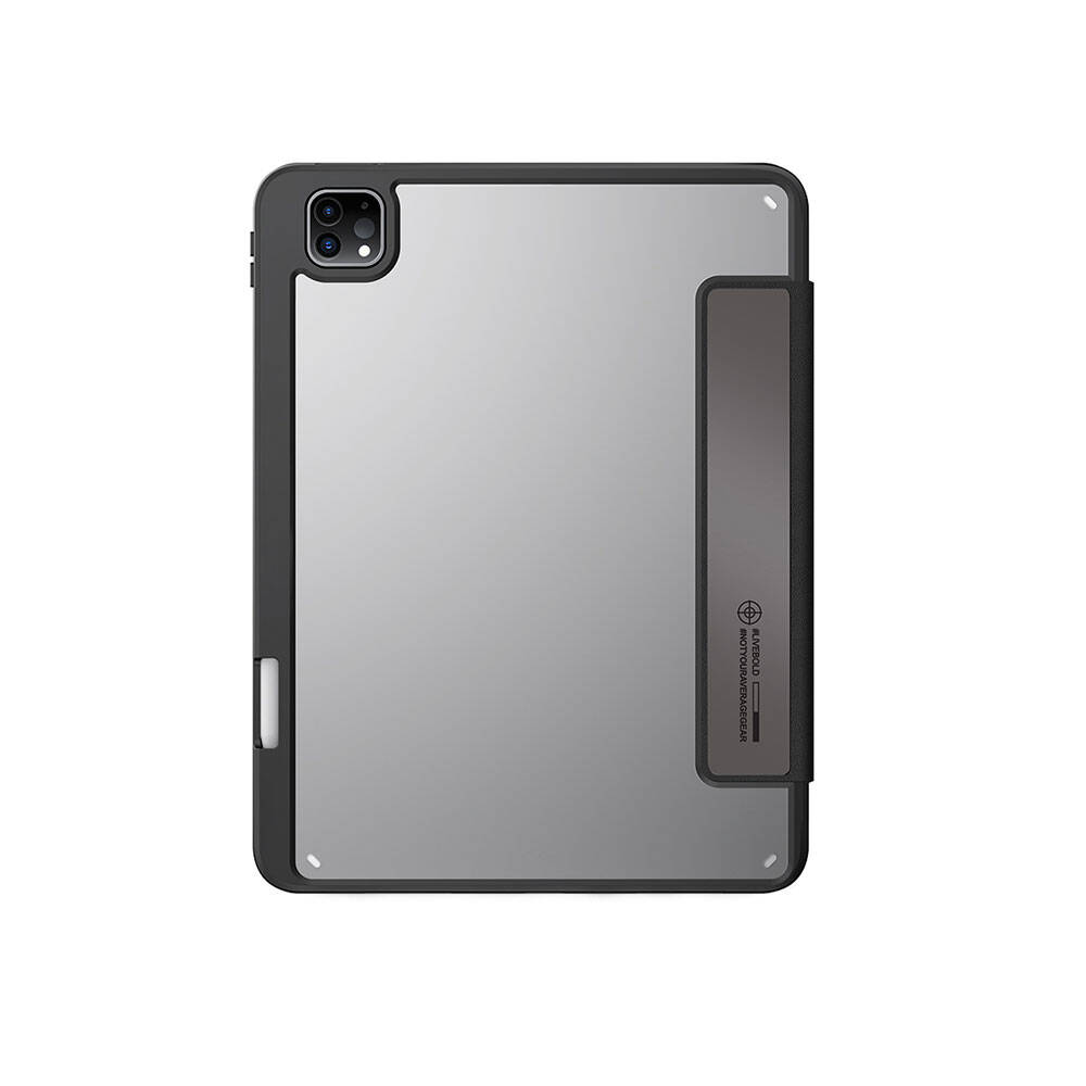 iPad Uyumlu Pro 11 2025 M5 Kılıf SkinArma Holografik Tasarımlı Arkası Şeffaf Çıkarılabilir Magnetik Kira Kobai Kılıf