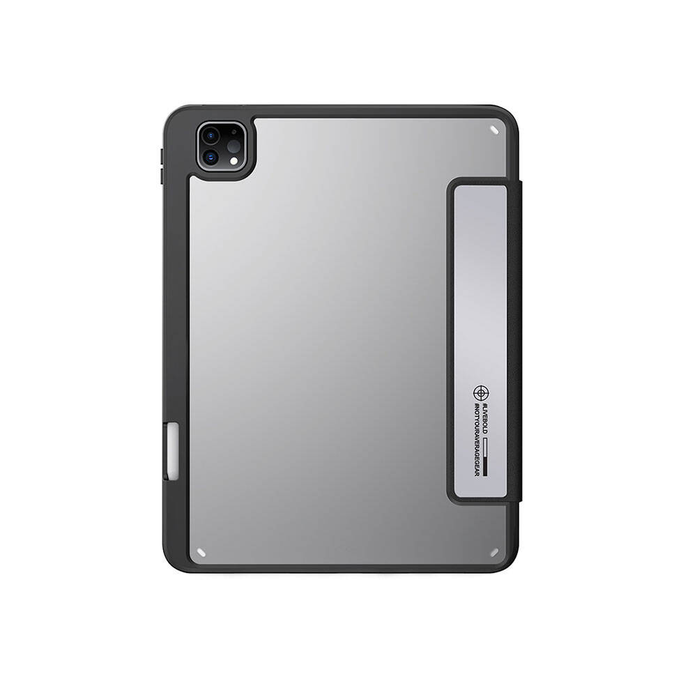 iPad Uyumlu Pro 11 2025 M5 Kılıf SkinArma Holografik Tasarımlı Arkası Şeffaf Çıkarılabilir Magnetik Kira Kobai Kılıf