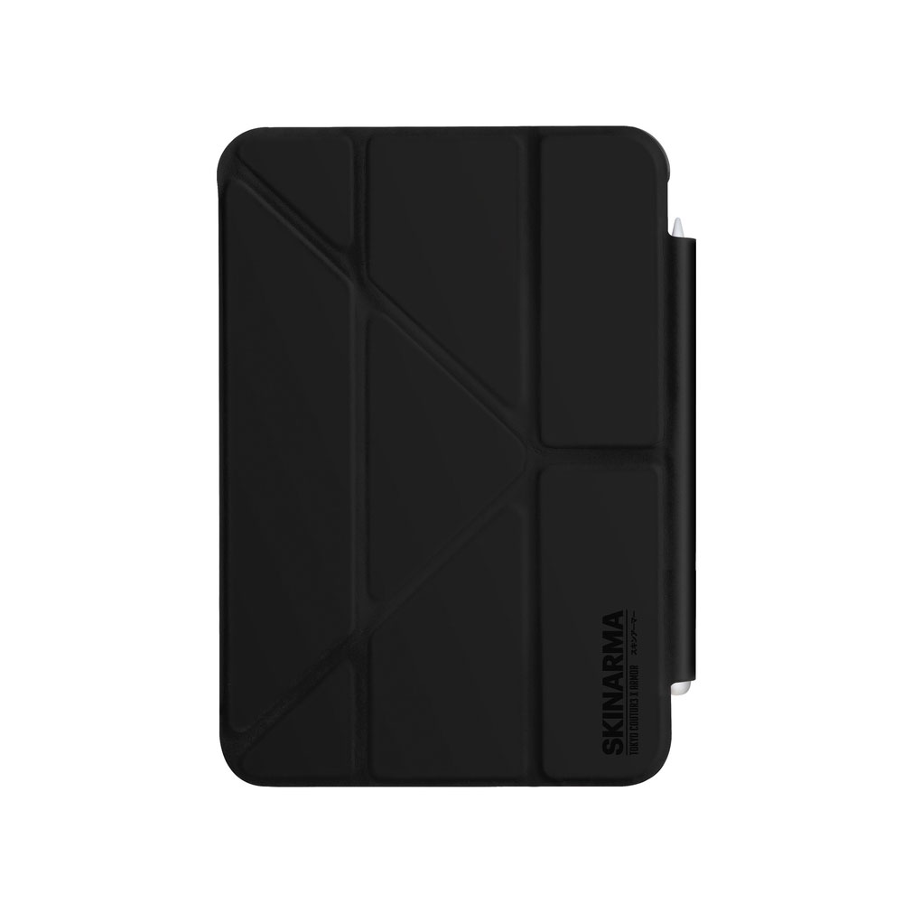 iPad Uyumlu Pro 11 2025 M5 Kılıf SkinArma Sticker Tasarımlı Kalemlikli Arkası Şeffaf Standlı Magnetik Taito Kılıf
