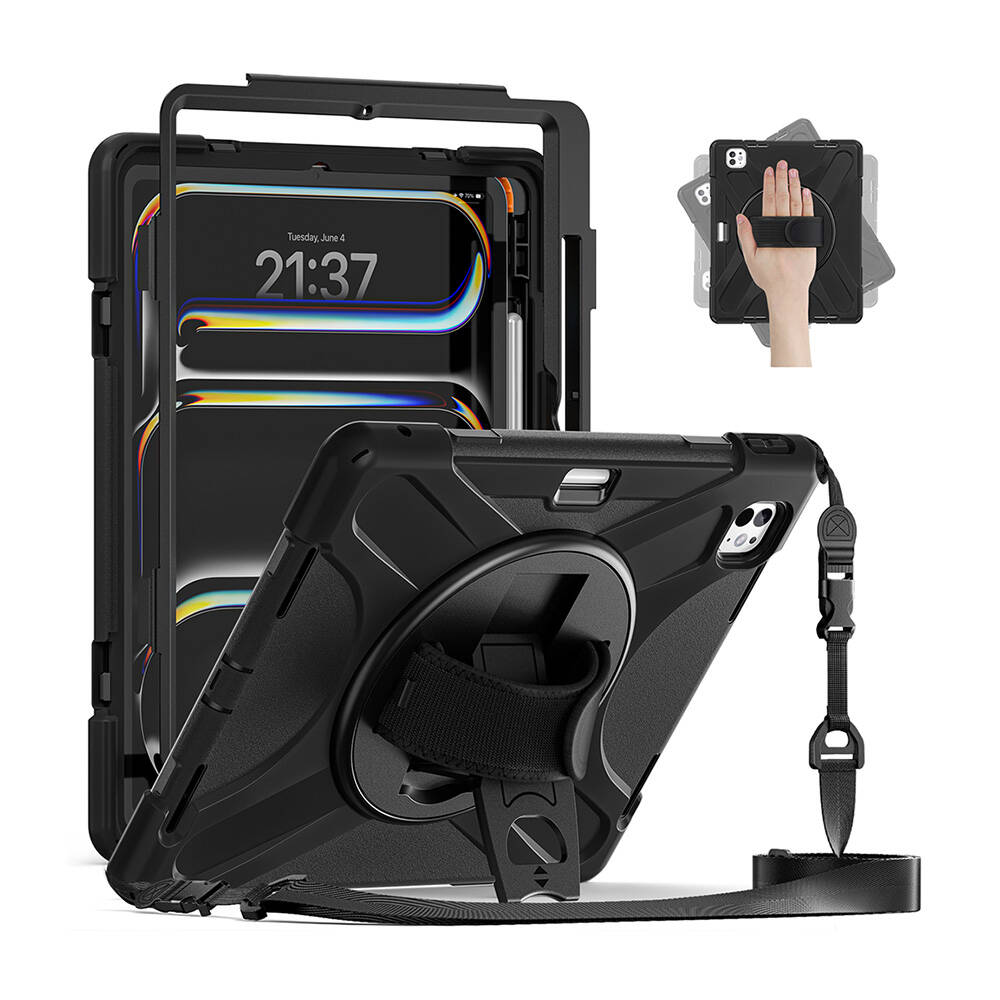 iPad Uyumlu Pro 13 2025 M5 Zore Defender Tablet Silikon