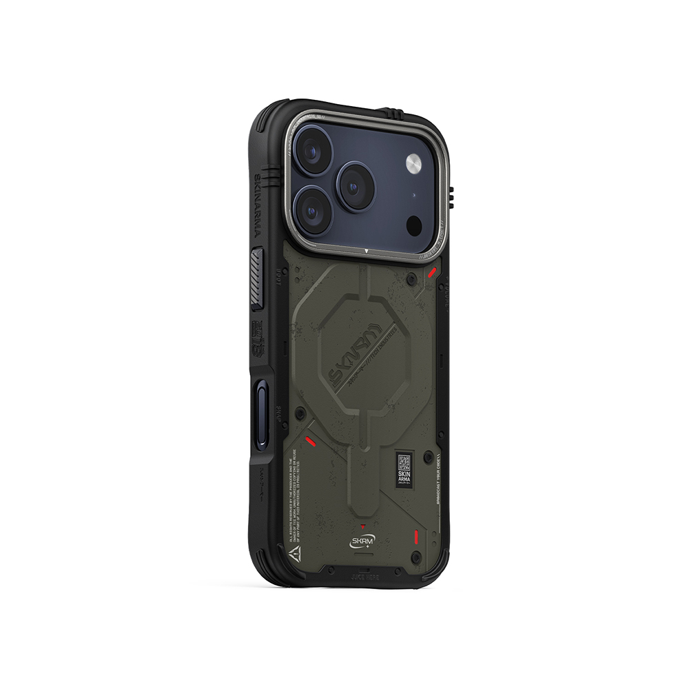 iPhone Uyumlu 17 Pro Max Kılıf M-Safe Şarj Özellikli Airbag Tasarımlı Skinarma Vigor Kapak