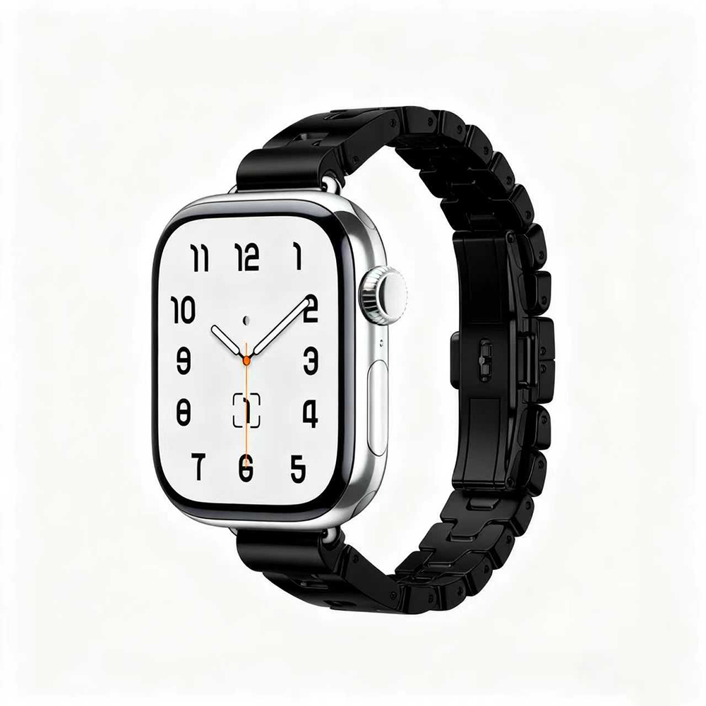 Watch 10 42mm Zore KRD-150 Metal Kordon-Siyah