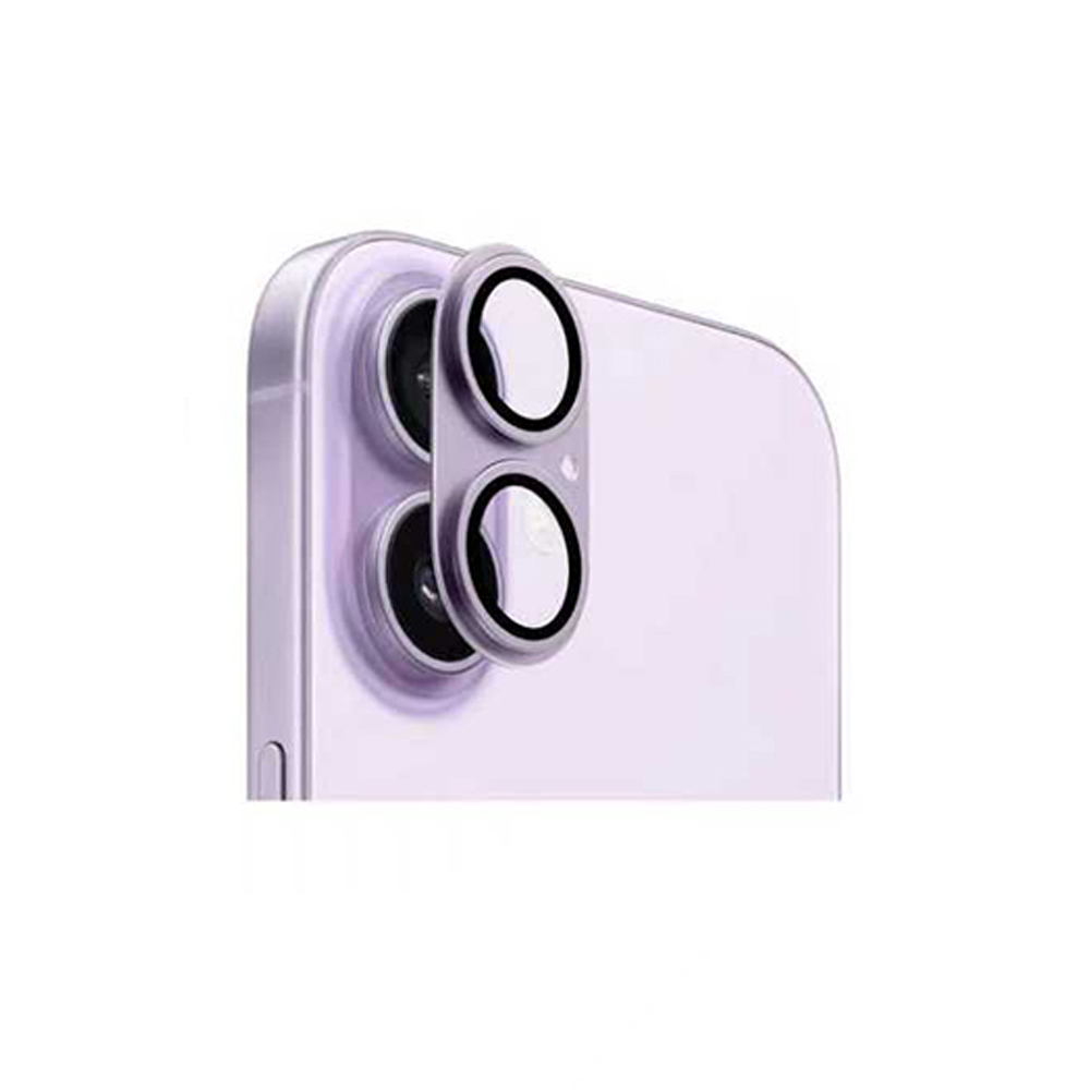 iPhone Uyumlu 17 Zore CL-20 Kamera Lens Koruyucu-Mor