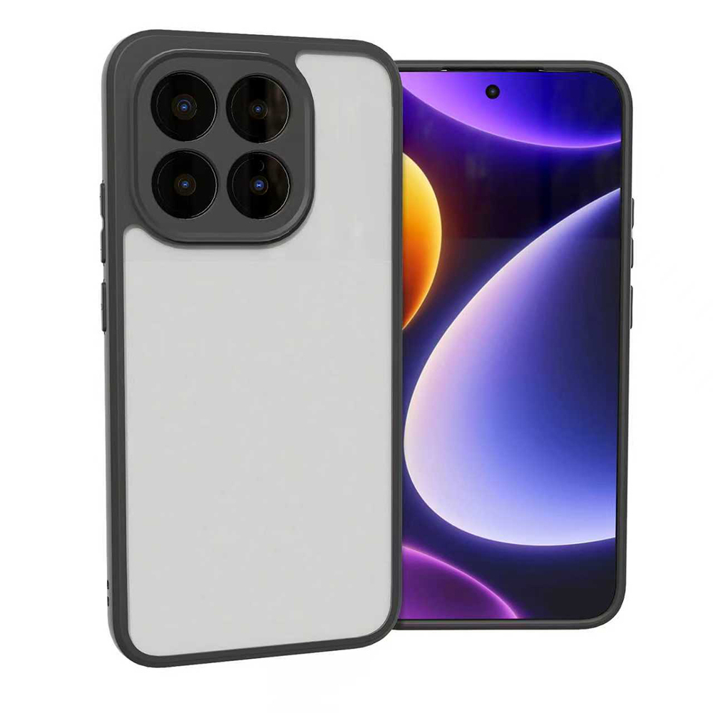 Xiaomi Uyumlu  15T Kılıf Kamera Korumalı Şeffaf Arka Yüzey Zore New Roll Kapak