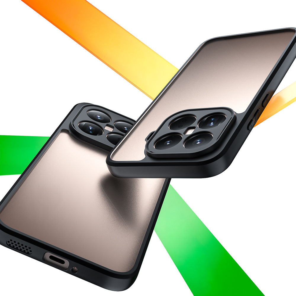 Xiaomi Uyumlu  15T Pro Kılıf Kamera Korumalı Şeffaf Arka Yüzey Zore New Roll Kapak