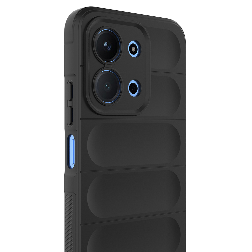 Xiaomi Uyumlu  Redmi 15C 4G Kılıf Esnek TPU Oyuklu Arka Yüzey Tasarımlı Zore Etnik Silikon Kapak