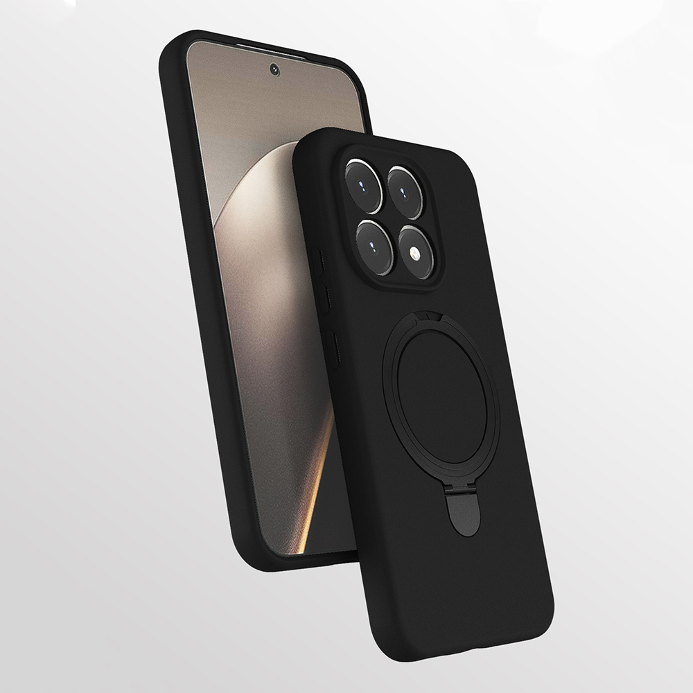Xiaomi Uyumlu  15T Kılıf M-safe Şarj Özellikli Standlı Zore Samara Kapak