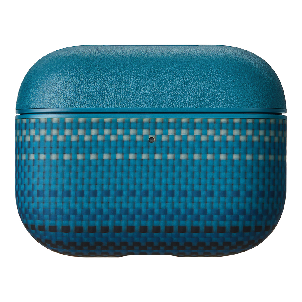 Airpods Uyumlu Pro 3 Kılıf Aramid Fiber Pitaka Tactile Woven Sunset-Moonrise Serisi Kapak