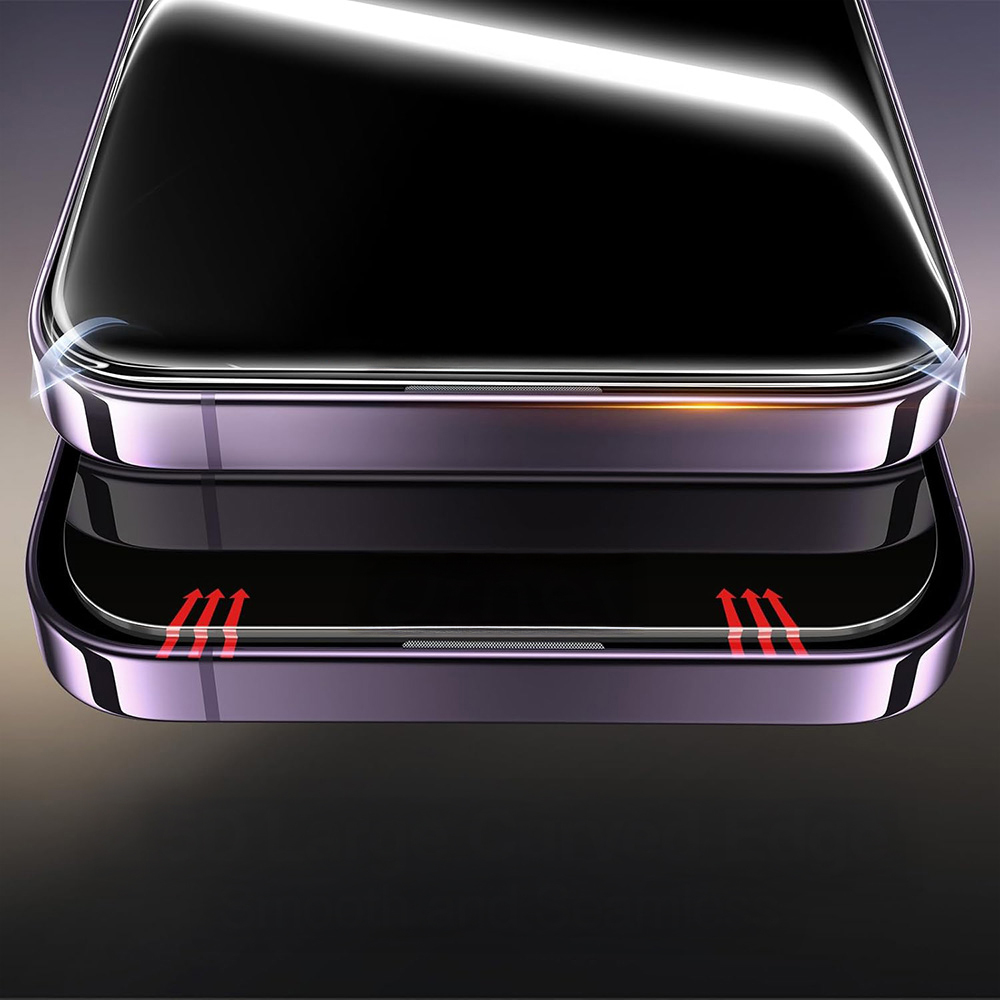 iPhone Uyumlu 17 Air Zore 2.5D Oliv HD Temperli Cam Ekran Koruyucu + Kolay Uygulama Aparatı