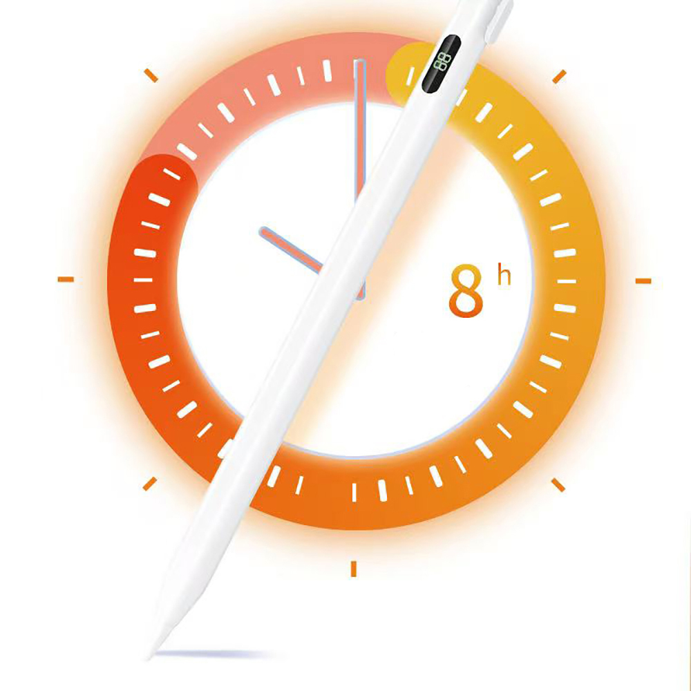 Zore Pencil 18 Stylus Universal Dijital Led Göstergeli Dokunmatik Tablet Kalemi