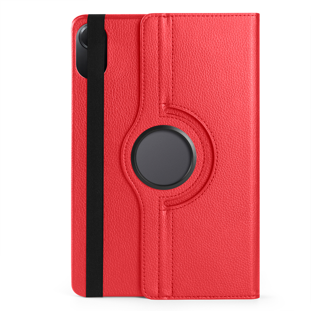 Xiaomi Uyumlu  Redmi Pad 2 2025 Zore Dönebilen Standlı Kılıf-Kırmızı
