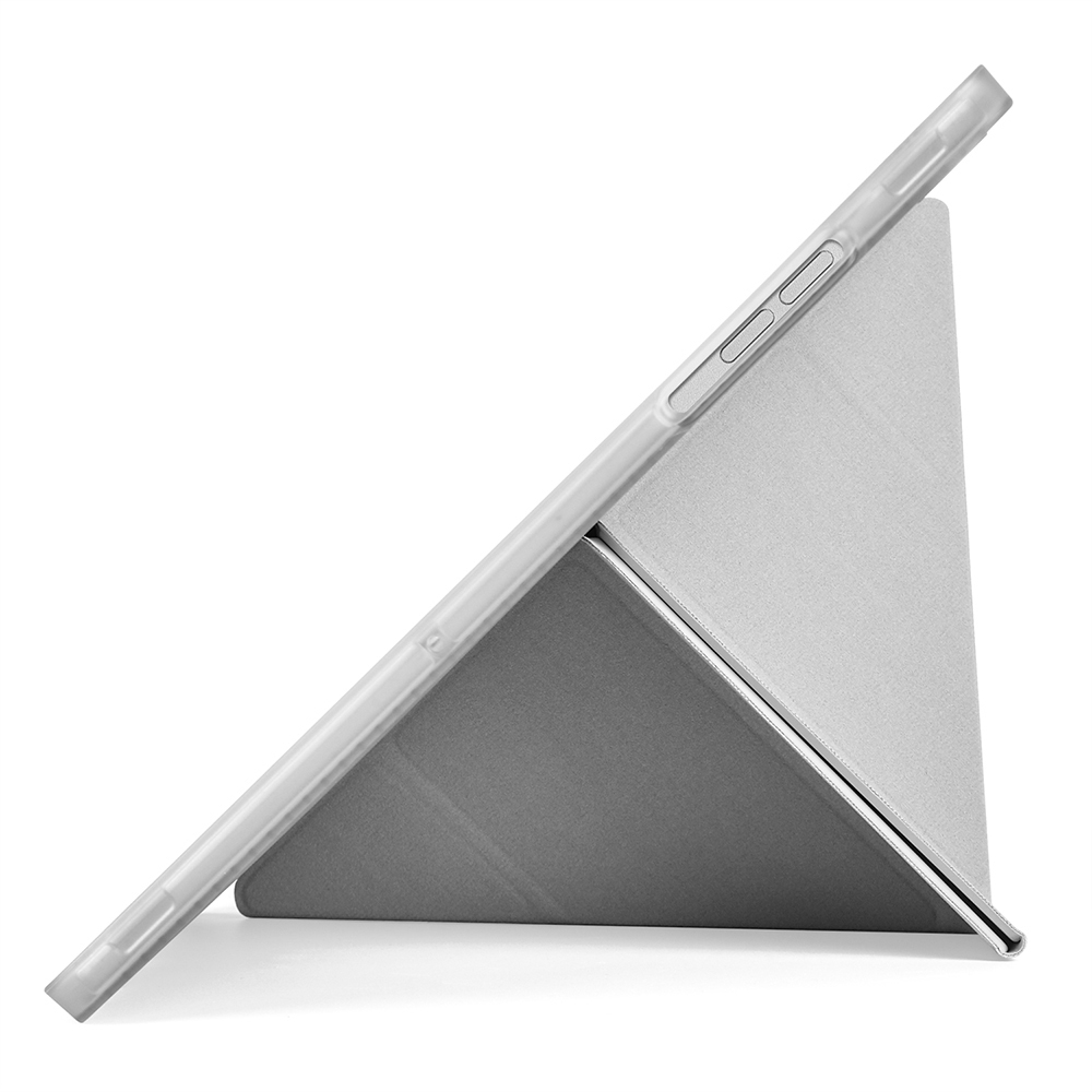 Galaxy Uyumlu Tab A11 Plus Kılıf Zore Tri Folding Kalem Bölmeli Standlı Kılıf