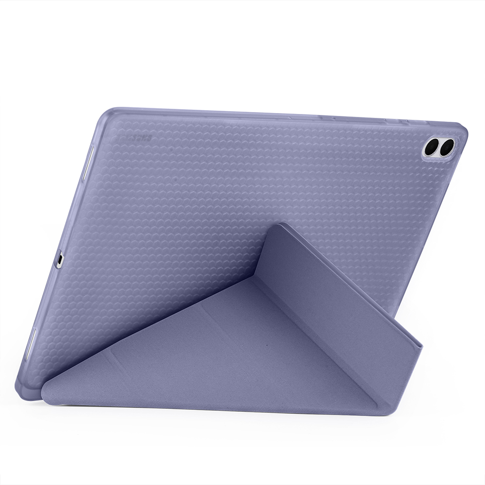 Galaxy Uyumlu Tab S11 Ultra Kılıf Zore Tri Folding Kalem Bölmeli Standlı Kılıf