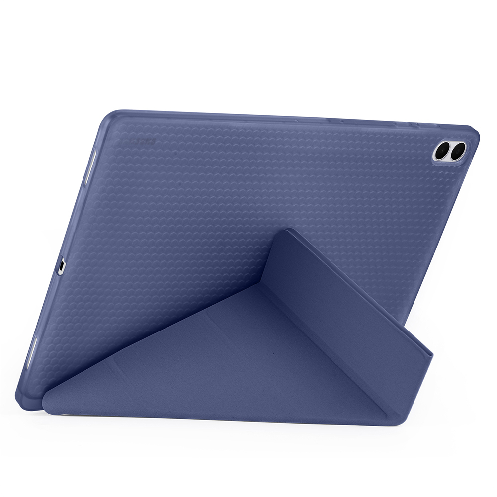 Galaxy Uyumlu Tab S11 Ultra Kılıf Zore Tri Folding Kalem Bölmeli Standlı Kılıf