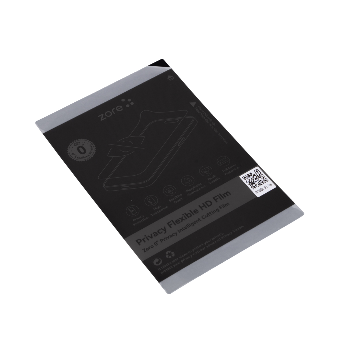 Zore Basic Model TPU Hayalet Hayalet Ekran Koruyucu 196mm x 125mm 50 Adet
