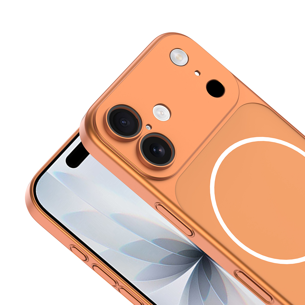 iPhone Uyumlu 16 Kılıf Zore M-Safe Şarj Özellikli Kamera Korumalı Spark Kapak