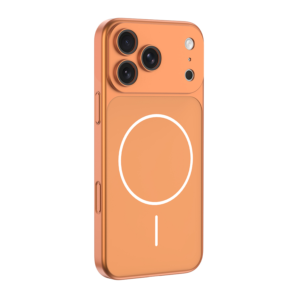 iPhone Uyumlu 16 Pro Kılıf Zore M-Safe Şarj Özellikli Kamera Korumalı Spark Kapak