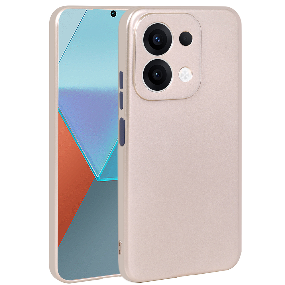Xiaomi Uyumlu  Redmi 15C Kılıf Zore Premier Silikon Kapak-Gold