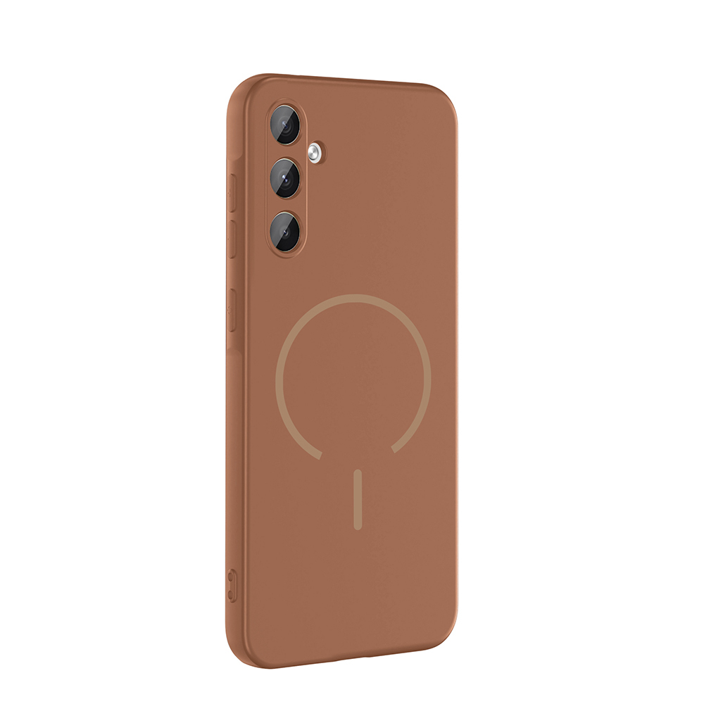 Galaxy Uyumlu A55 Kılıf M-safe Şarj Özellikli Zore Meta Kapak