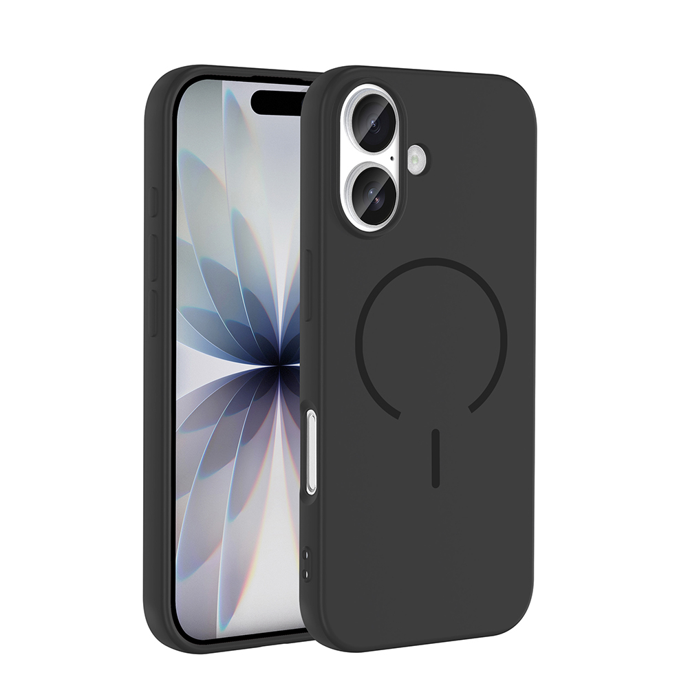 iPhone Uyumlu 17 Kılıf M-safe Şarj Özellikli Zore Meta Kapak