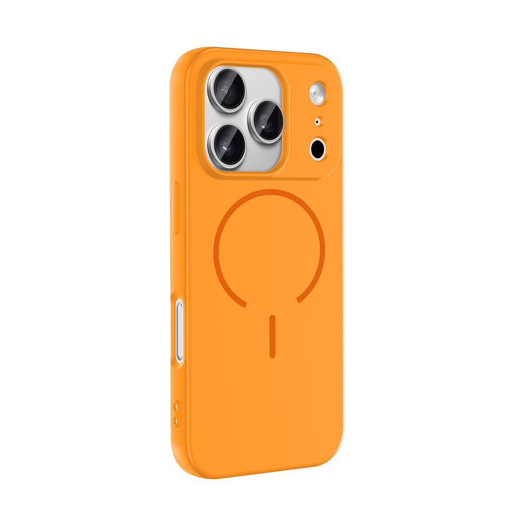iPhone Uyumlu 17 Pro Max Kılıf M-safe Şarj Özellikli Zore Meta Kapak