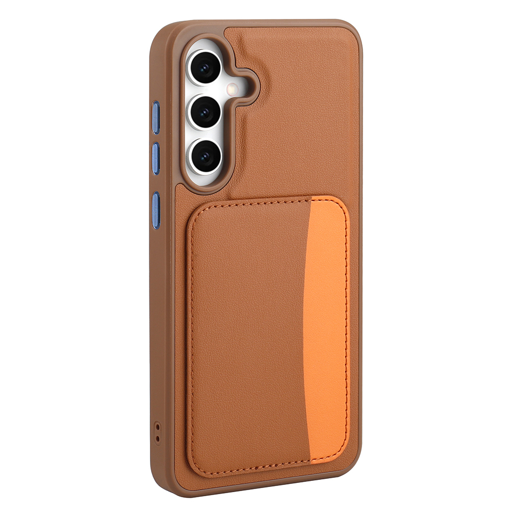Galaxy Uyumlu A36 Kılıf Kartlıklı Zore X-Kart Silikon Kapak