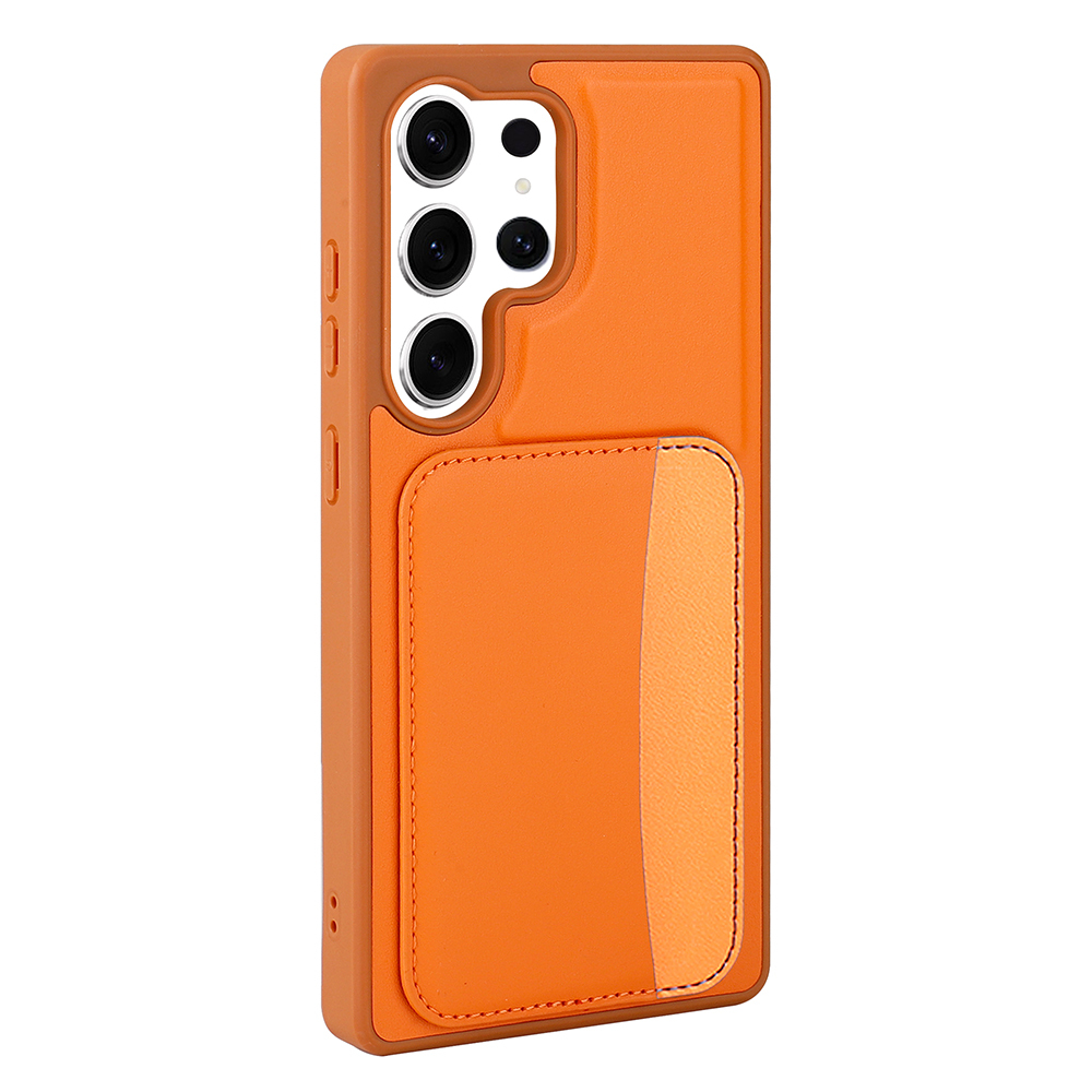 Galaxy Uyumlu S24 Ultra Kılıf Kartlıklı Zore X-Kart Silikon Kapak