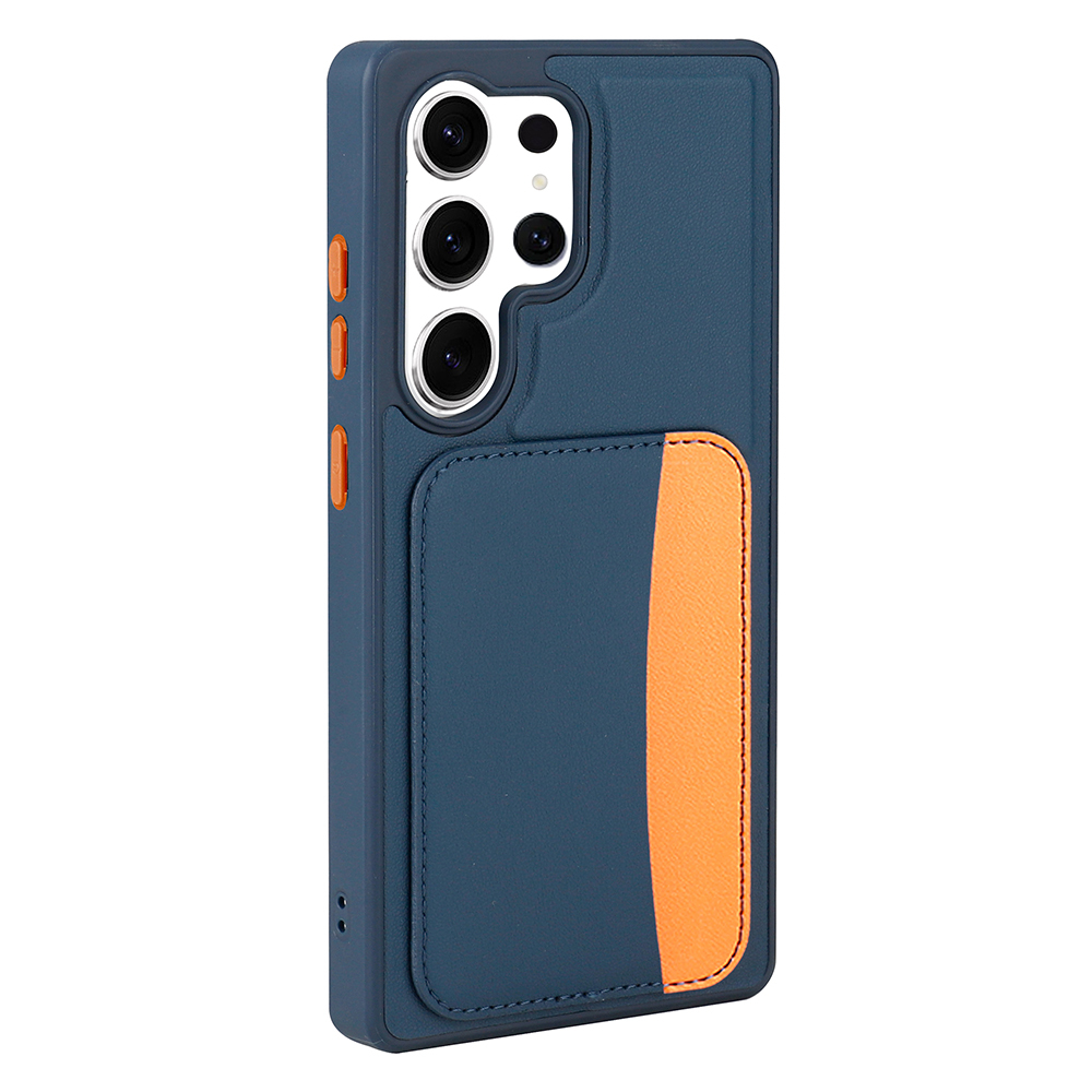 Galaxy Uyumlu S24 Ultra Kılıf Kartlıklı Zore X-Kart Silikon Kapak