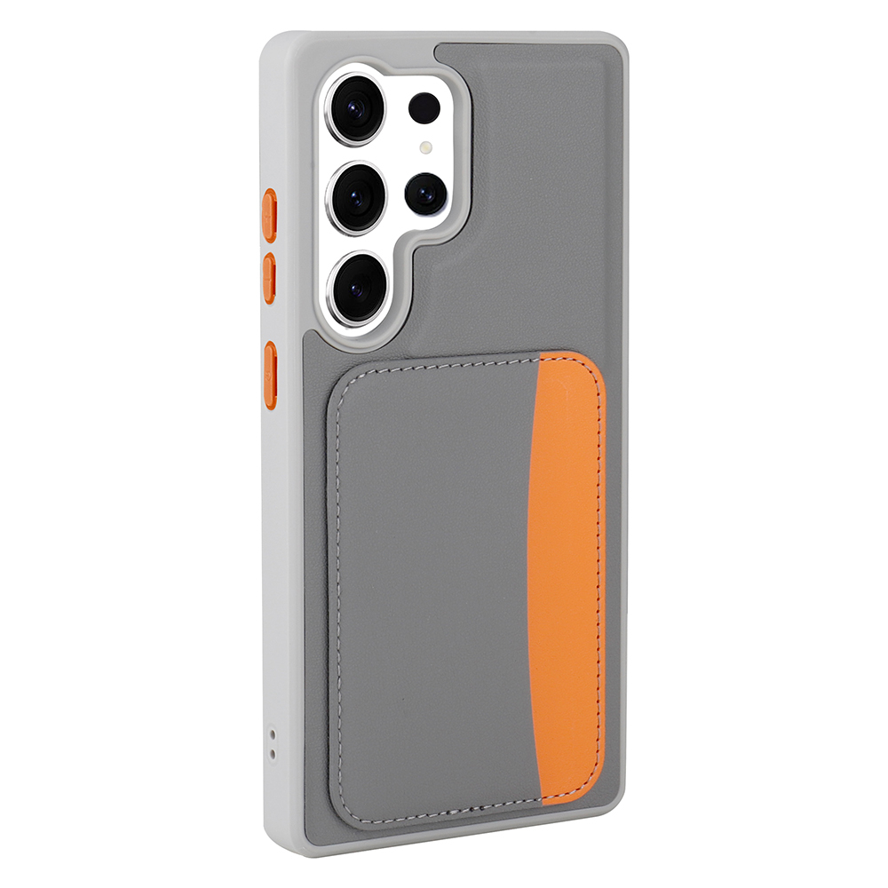 Galaxy Uyumlu S24 Ultra Kılıf Kartlıklı Zore X-Kart Silikon Kapak