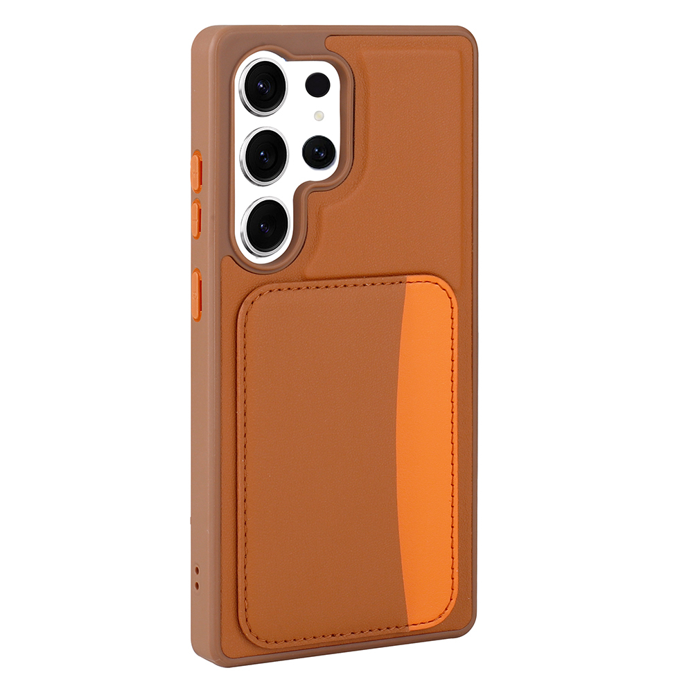 Galaxy Uyumlu S24 Ultra Kılıf Kartlıklı Zore X-Kart Silikon Kapak