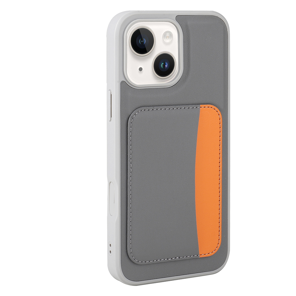 iPhone Uyumlu 13 Kılıf Kartlıklı Zore X-Kart Silikon Kapak