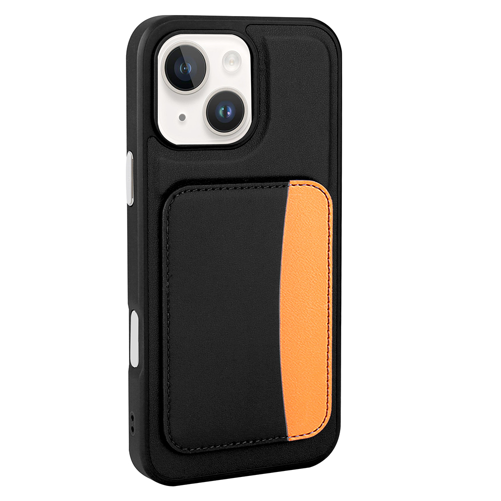 iPhone Uyumlu 13 Kılıf Kartlıklı Zore X-Kart Silikon Kapak